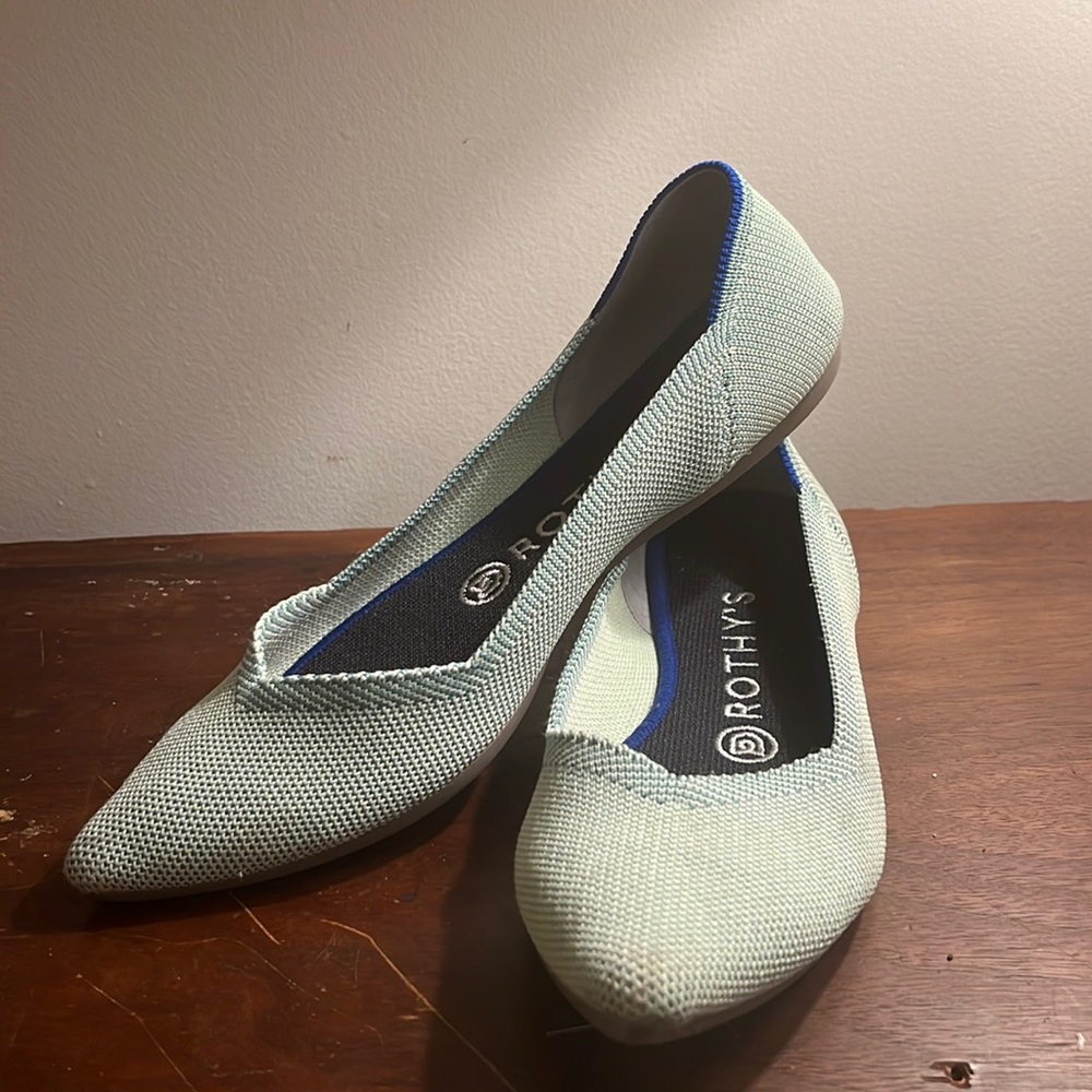 Rothy’s Pointe in Mint